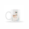 κεραμική κούπα christmas deer blue με αφιέρωση