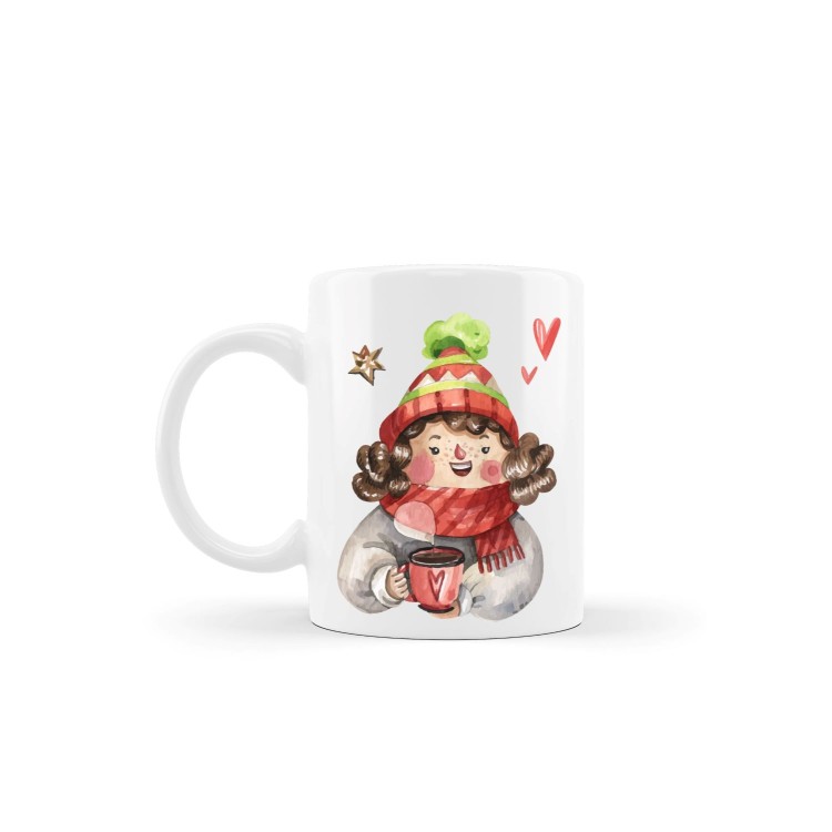κεραμική κούπα christmas sweet teacher με αφιέρωση