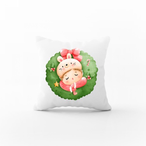 μαξιλάρι christmas baby's 1st με αφιέρωση 30x30cm 