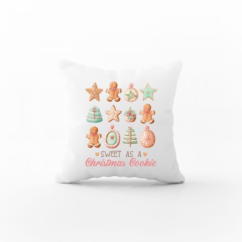 μαξιλάρι christmas cookie με αφιέρωση 30x30cm 