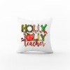 μαξιλάρι christmas jolly teacher με αφιέρωση 