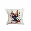 μαξιλάρι fleece merry stitchmas με αφιέρωση 30x30cm 