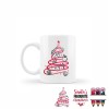 κεραμική κούπα christmas teacher wrap με όνομα