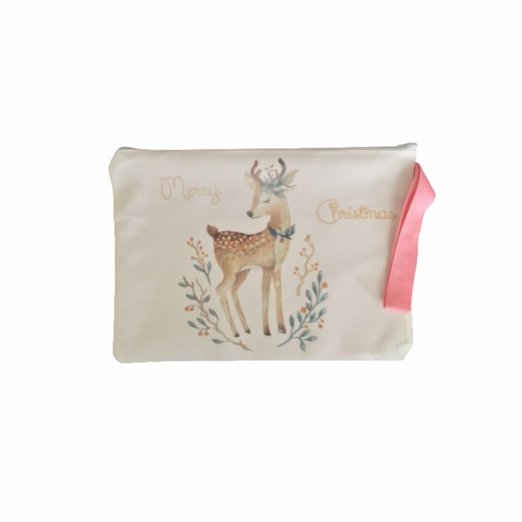 νεσεσέρ xmas deer pink προσωποποιημένο